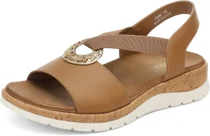 UBFEN Womens Platform Wedge Sandals Casual Open Toe Comfortable Ladies Outdoor Walking Beach Shoes Dress with Arch Support