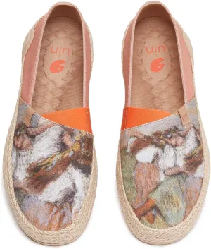 UIN x National Gallery Collaboration Slip On Art Travel Shoes