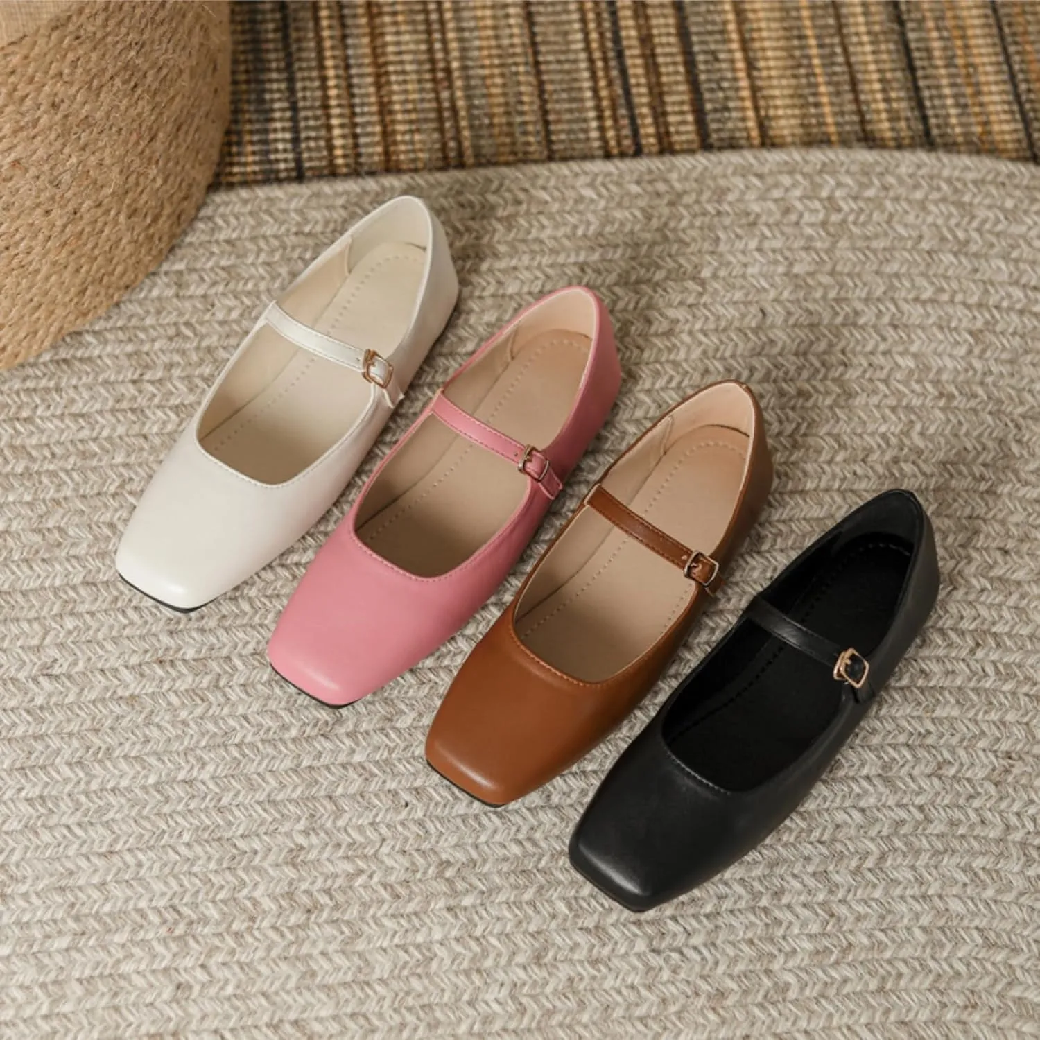 UOQAPRE Mary Jane Shoes for Women Gothic Shoes Womens Chunky Heel Oxford Dress Shoes School Uniform Pumps Shoes for Girl