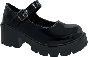 UOQAPRE Mary Jane Shoes for Women Gothic Shoes Womens Chunky Heel Oxford Dress Shoes School Uniform Pumps Shoes for Girl