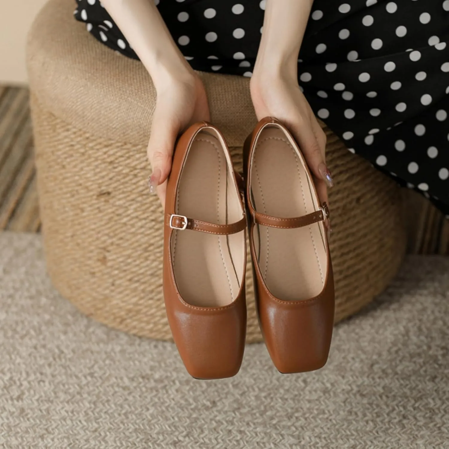 UOQAPRE Mary Jane Shoes for Women Gothic Shoes Womens Chunky Heel Oxford Dress Shoes School Uniform Pumps Shoes for Girl