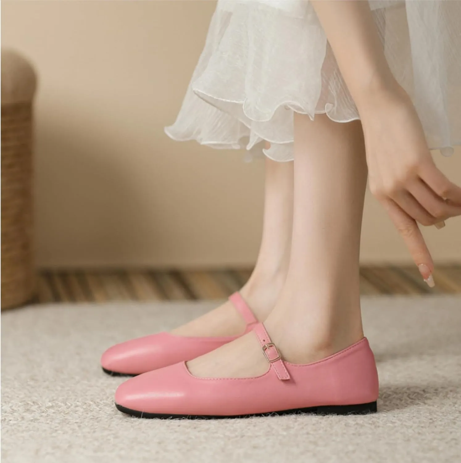 UOQAPRE Mary Jane Shoes for Women Gothic Shoes Womens Chunky Heel Oxford Dress Shoes School Uniform Pumps Shoes for Girl