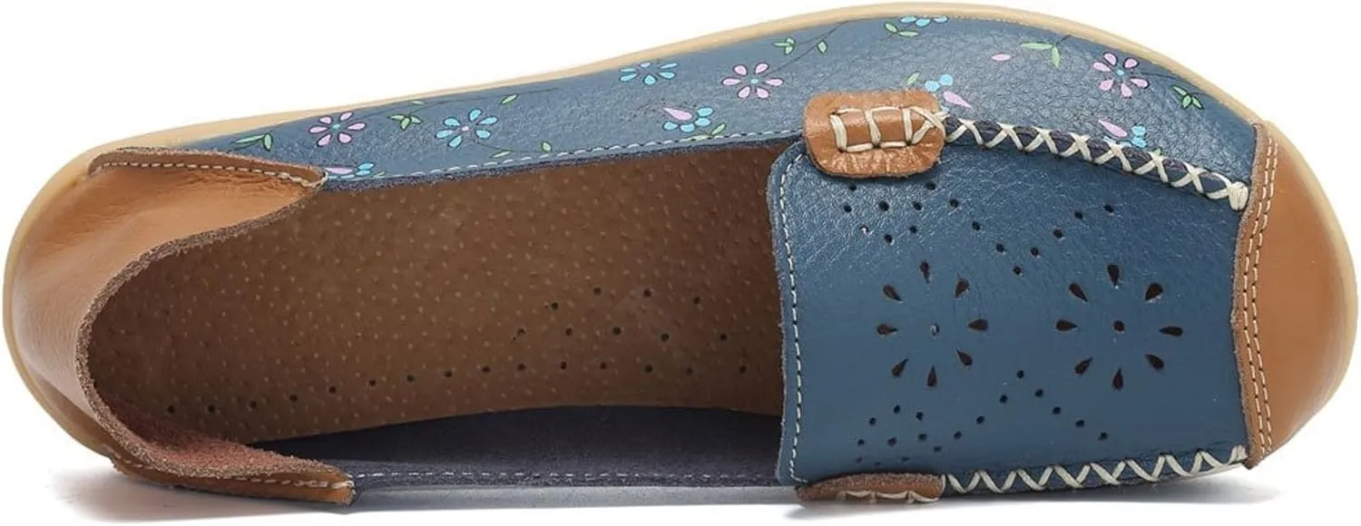VenusCelia Women's Comfort Walking Boat Shoe