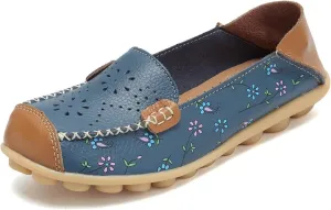 VenusCelia Women's Comfort Walking Boat Shoe