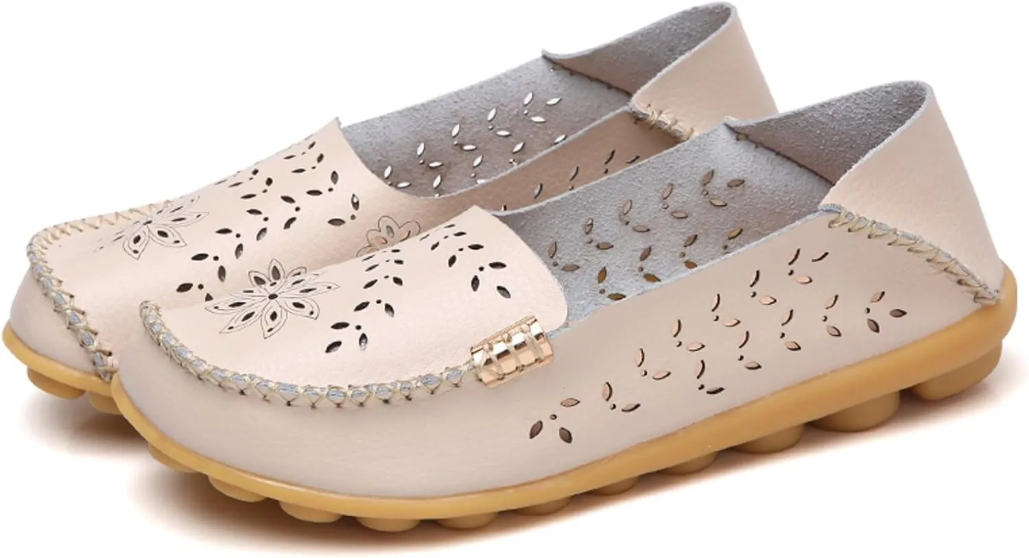 VenusCelia Women's Comfort Walking Boat Shoe