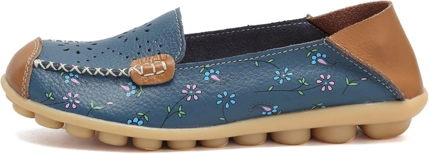 VenusCelia Women's Comfort Walking Boat Shoe