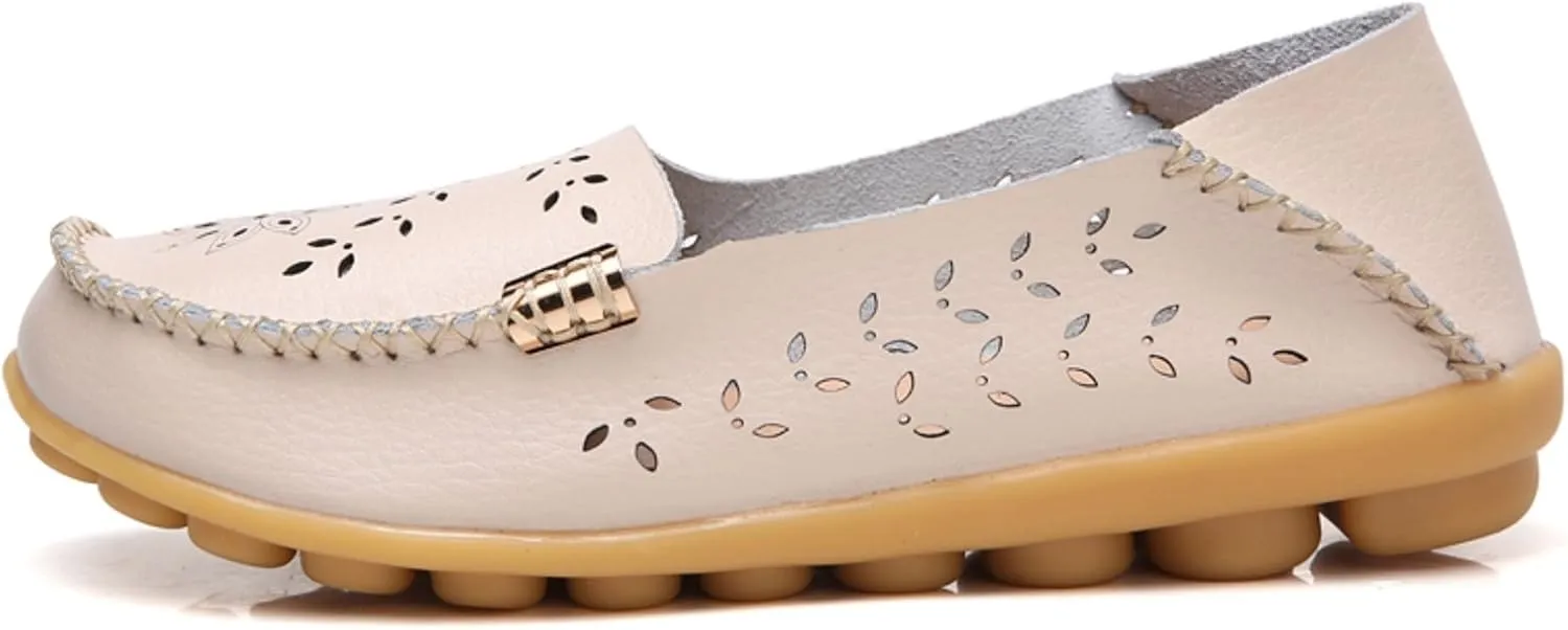 VenusCelia Women's Comfort Walking Boat Shoe