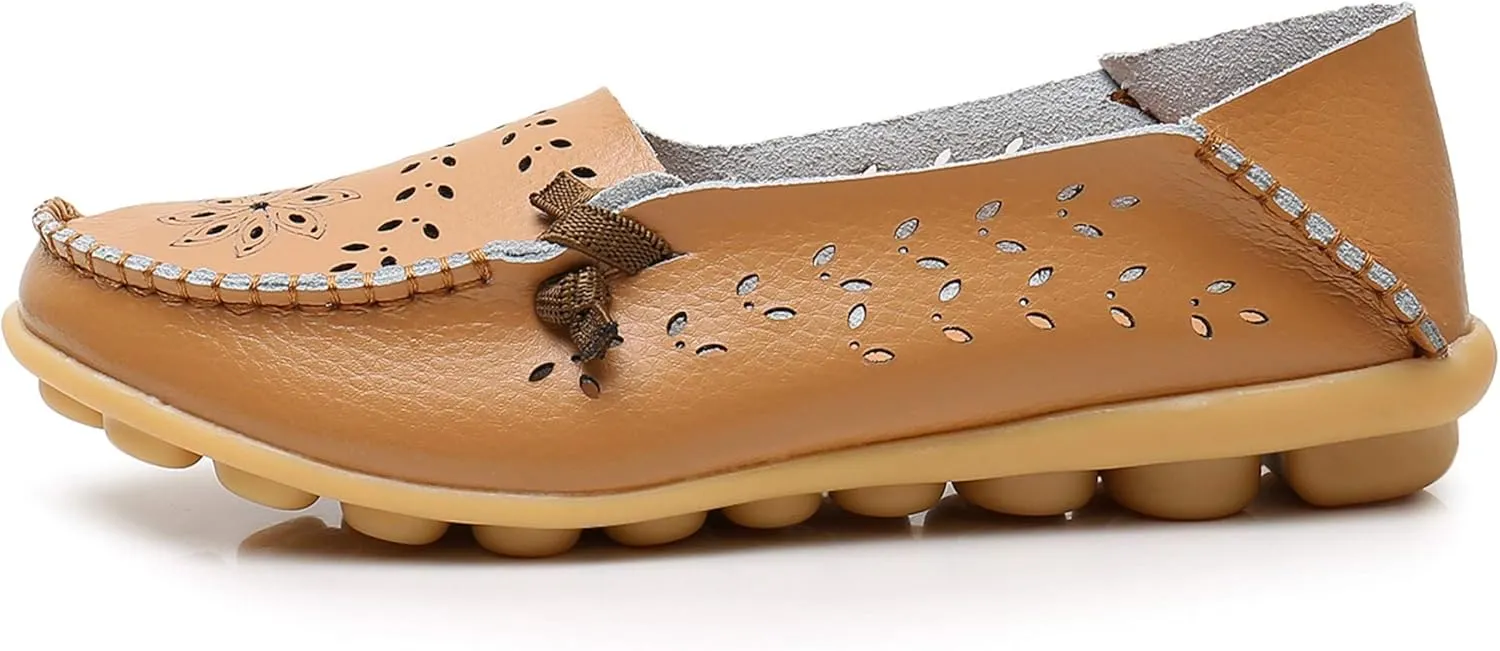 VenusCelia Women's Comfort Walking Cute Flat Loafer