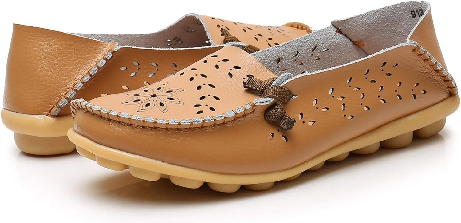 VenusCelia Women's Comfort Walking Cute Flat Loafer