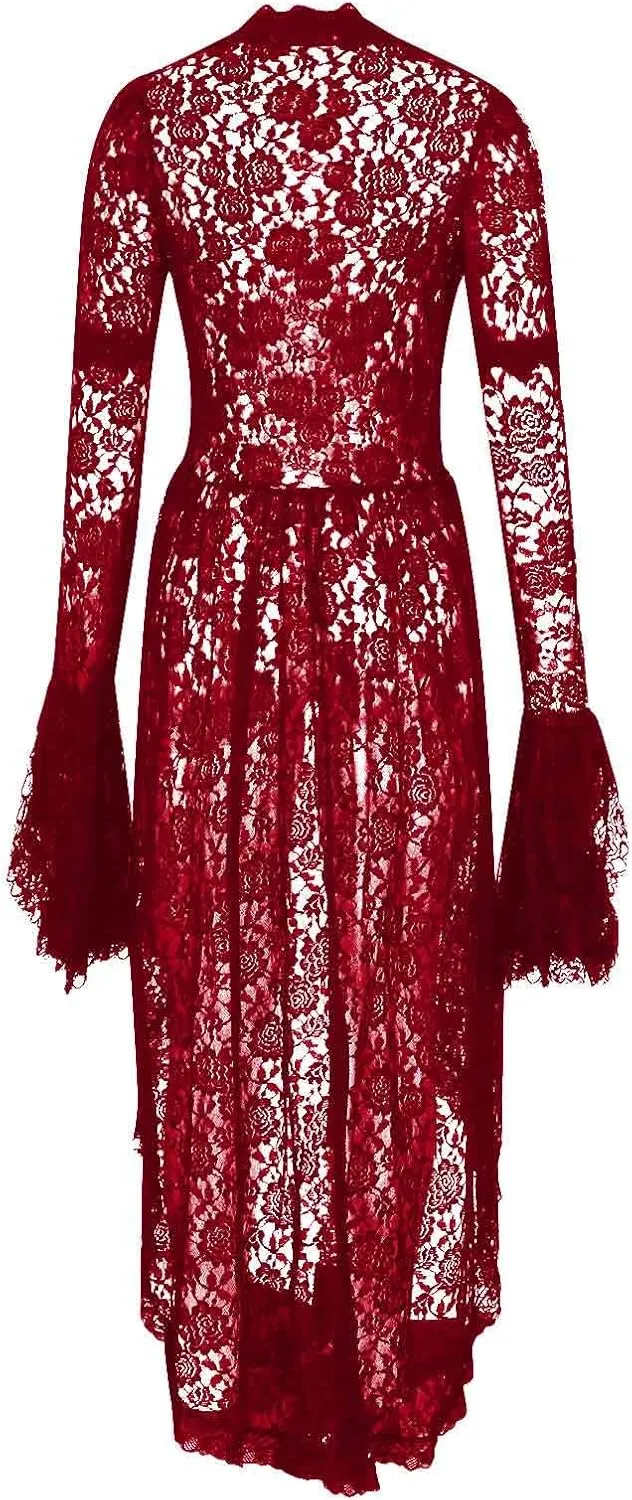 Victorian Dress for Women Retro Medieval Renaissance Corset Dress 18 Century Vampire Fairy Dresses Halloween Costumes