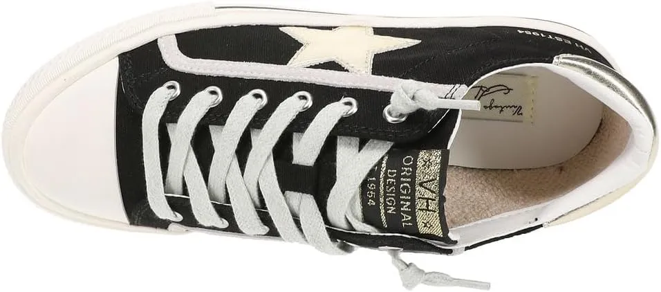 Vintage Havana Womens Alive Metallic Glitter Slip On Sneakers Shoes Casual - Gold