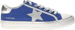 Vintage Havana Womens Alive Metallic Glitter Slip On Sneakers Shoes Casual - Gold