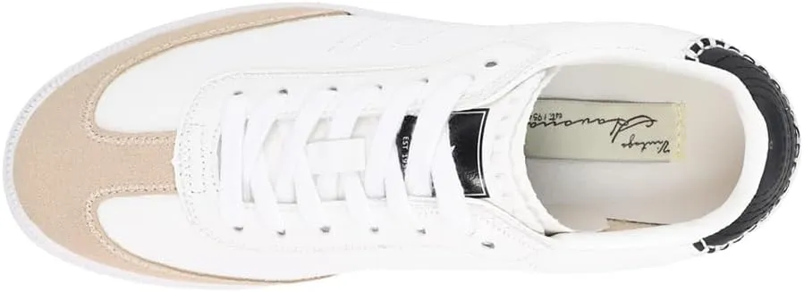 Vintage Havana Womens Crisp Lace Up Sneakers Shoes Casual - White