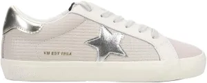 Vintage Havana Womens Flair Glitter Slip On Sneakers Shoes Casual - Gold, Grey, Silver