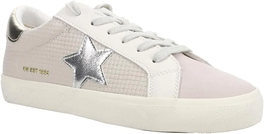 Vintage Havana Womens Flair Glitter Slip On Sneakers Shoes Casual - Gold, Grey, Silver