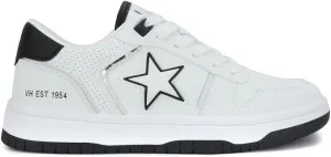 Vintage Havana Womens Fresh Metallic Lace Up Sneakers Shoes Casual - White