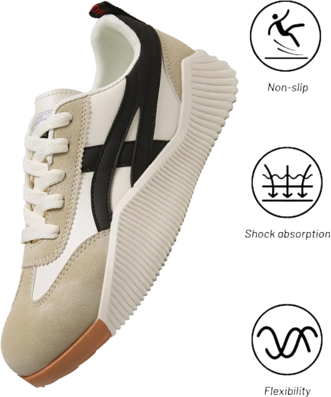 Vintage Sneakers Women, Arch Support Relieve Foot Pain Perfect Walking Shoes, Kulavo Orthopedic Sneakers, Casual Vintage Sneakers Women