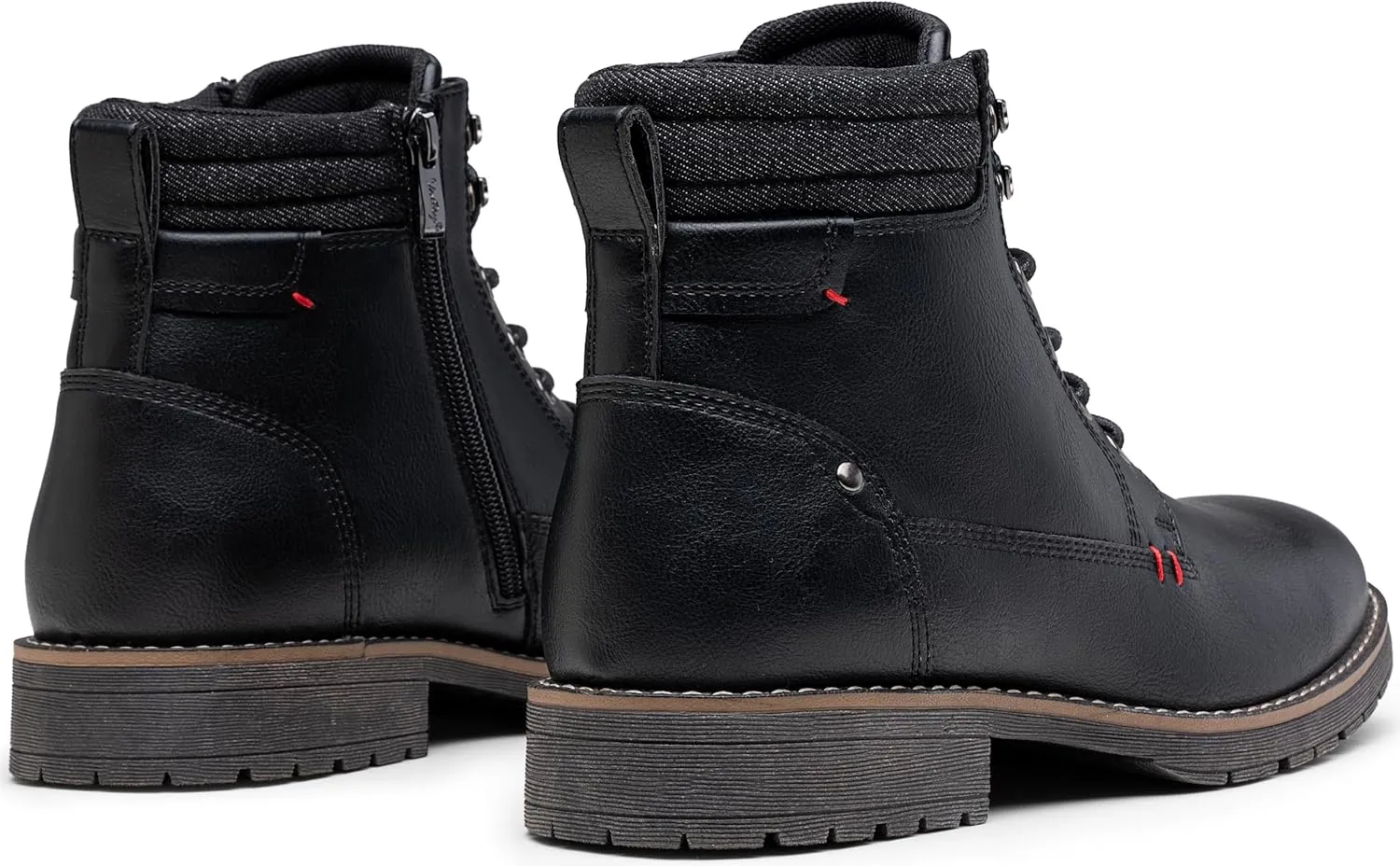 Vostey Men's Boots Boots for Men Casual Boots Motorcycle Combat Ankle Dress Boots Mens