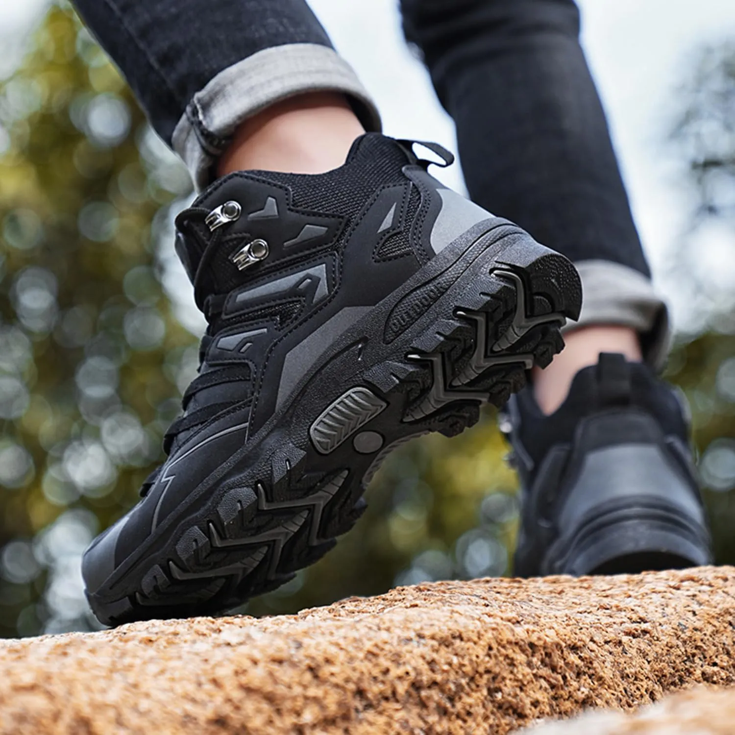 Waterproof Women's Hiking Boots Trekking Camping Boots for Outdoor