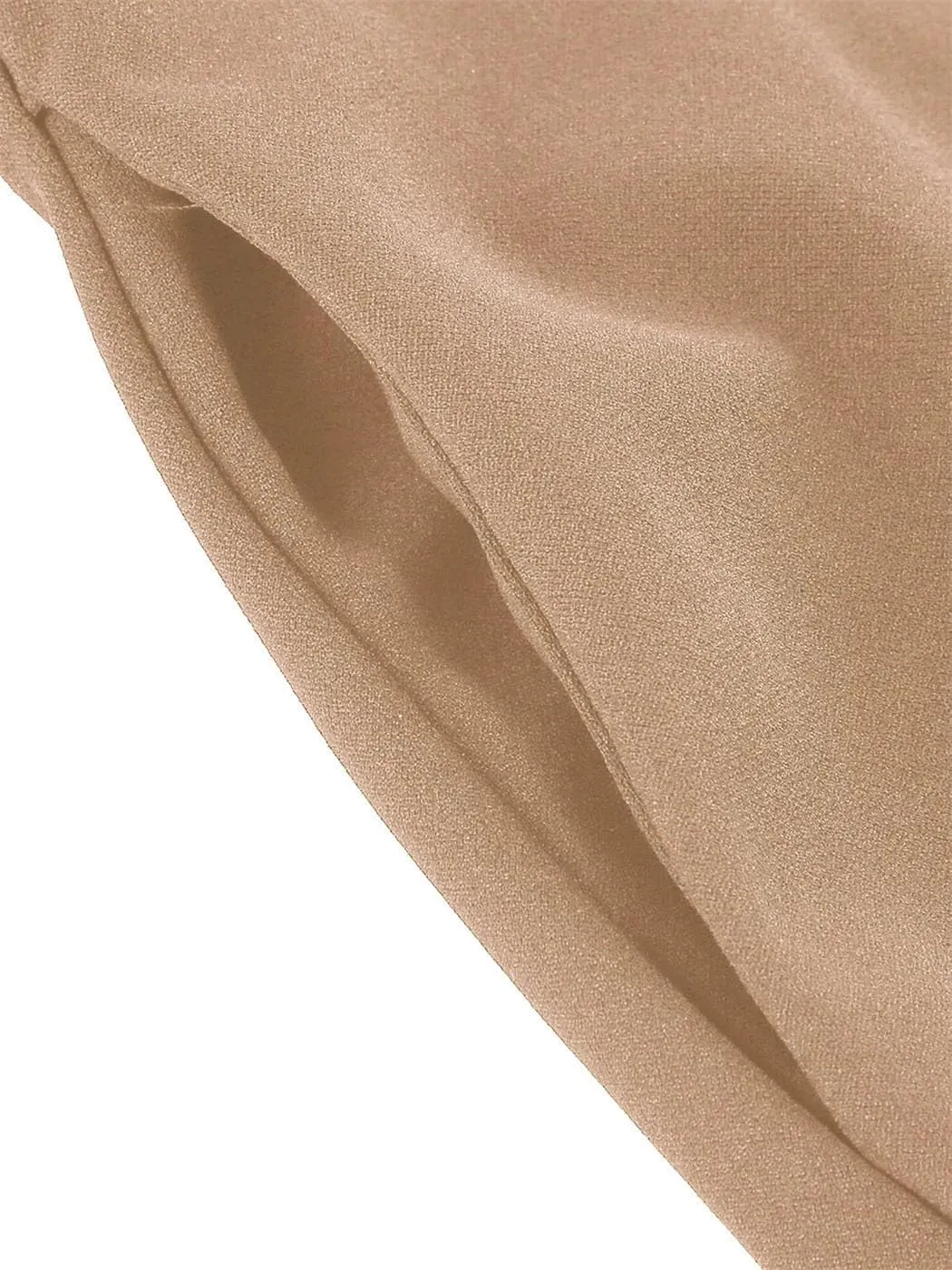 Women Single Breasted High Waist Loose Skirt Summer Vintage Solid Elegant A-Line Skirts