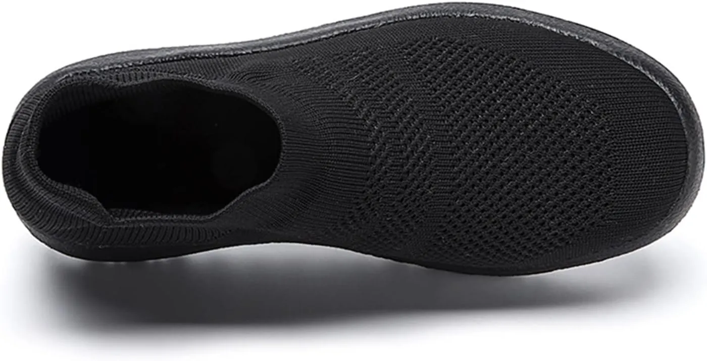 Women Sneakers Black and White Women's Slip On Shoes Size 10 Wide Width Womens Hiking Shoes with Arch Support Trendy Wedge Sneakers for Women 2023 Slip On Sneakers Woman