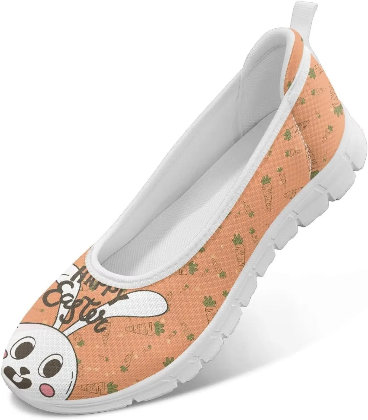 Women's Art Painted Travel Shoes Dress Shoes Slip On Casual Flying Mesh Loafers Lightweight Comfort Fashion Outdoor Sneaker for Ladies US Size 6-11