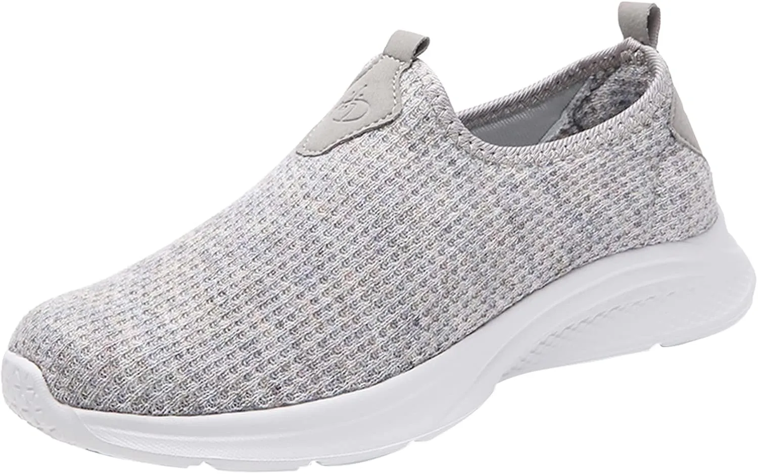Women's Athletic Walking Shoes Slip On Casual Mesh Slip On Shoes Women Arch Support Ladies Shoes Casual Walking Sneakers Platform Tennis Shoe Loafers Shoe