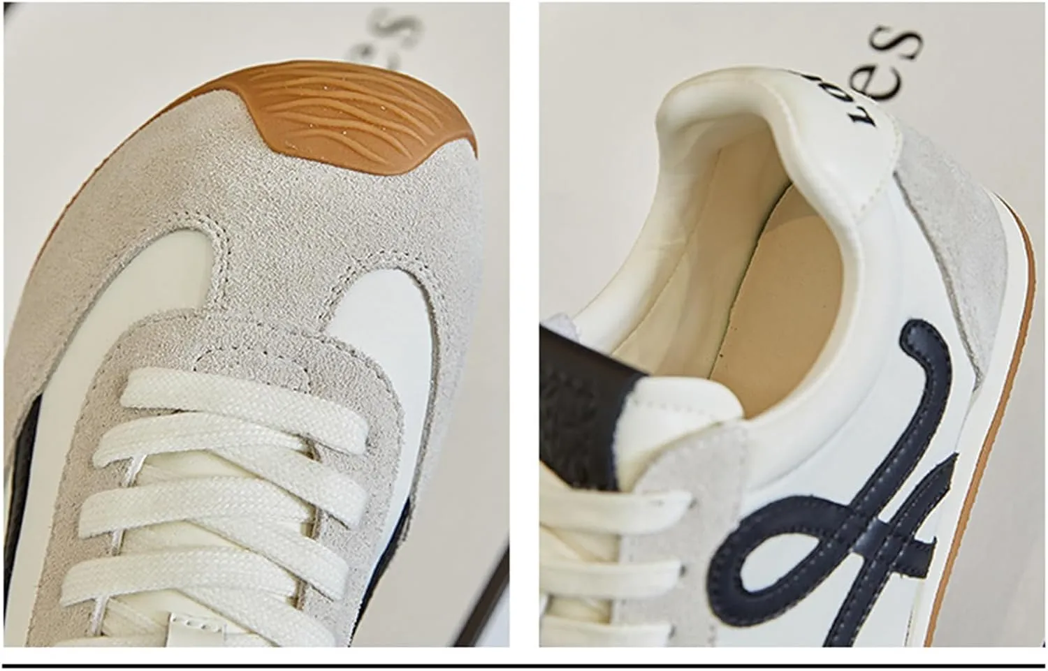 Women's Fashion Platform Oxford Trainers Casual Lace-Up Lightweight Versatile Flats - Spring/Autumn Vintage Sneakers