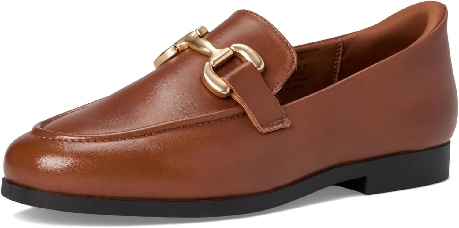 Womens Hands Free Slip On Fashion Classic Casual Comfort Buckle Loafers for Women