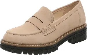 Womens Loafers Platform Chunky Penny Loafer Lug Sole Comfortable Slip On Work Office Business Orthopedic Casual Dressy Shoes Arch Support Round Toe Walking Shoe for Daily Wear