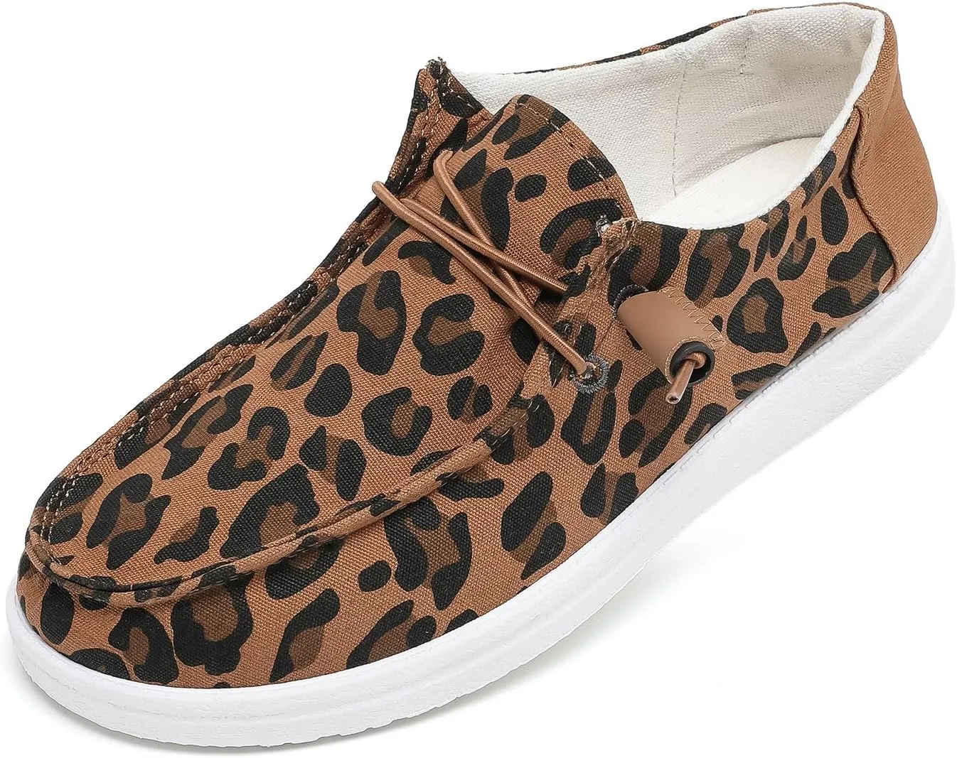 Womens Loafers Women Shoes Casual Slip-On Canvas Shoes Breathable Lightweight Boat Shoes for Women