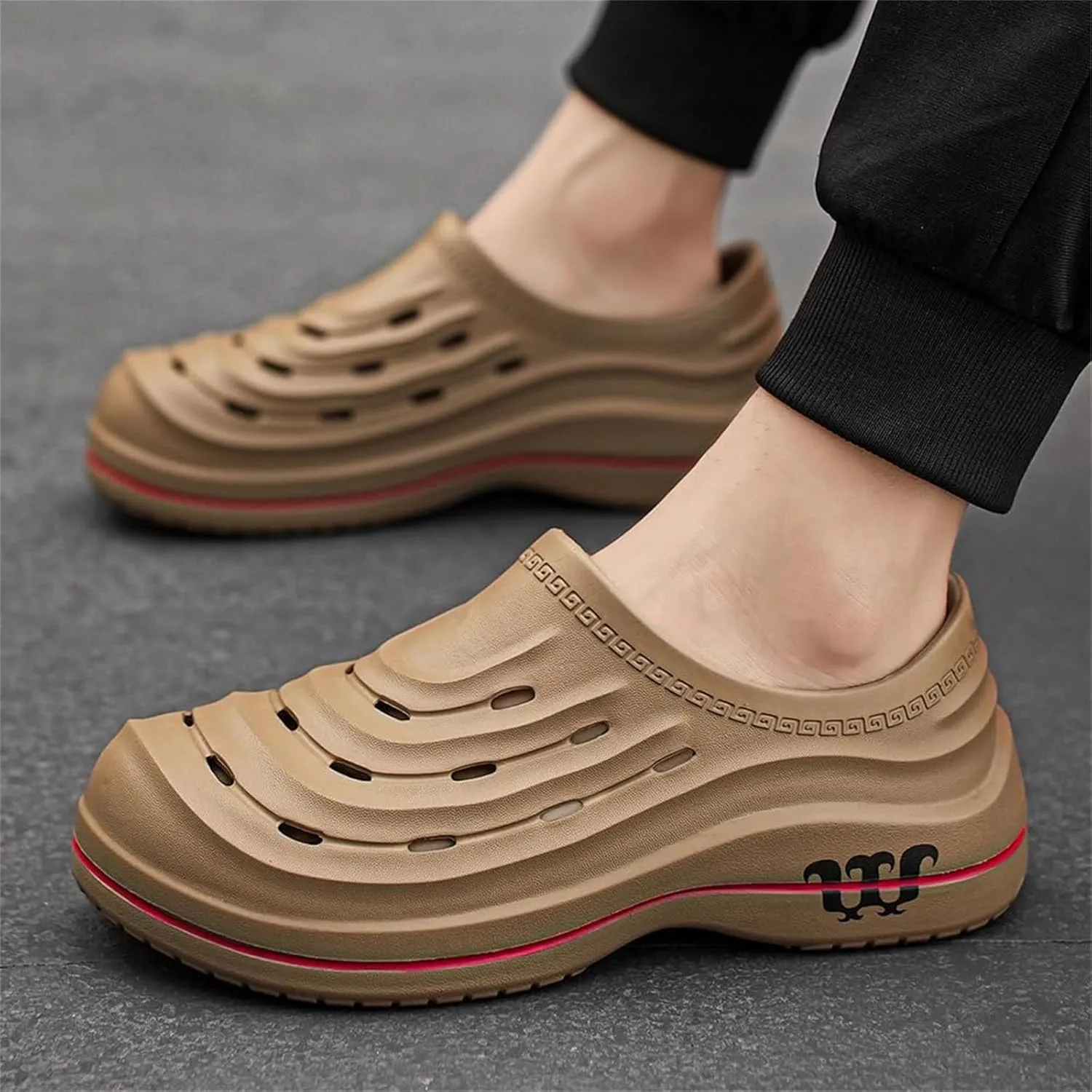 Womens Mens Garden Clogs Shoes,Armadillo Clogs,Non Slip Armadillo Chef Shoes,Nursing Kitchen Food Service Ideal Work Shoe,Outdoor Beach Slippers Orthopedic Arch Support Sandals