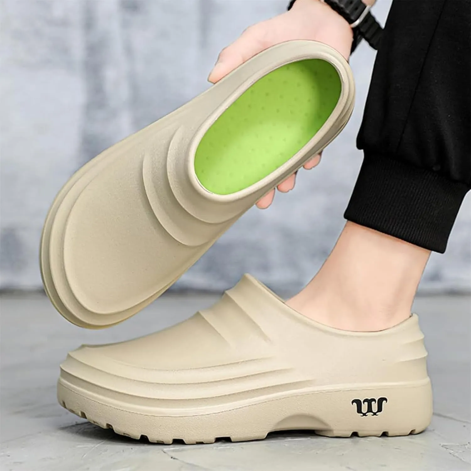 Womens Mens Garden Clogs Shoes,Armadillo Clogs,Non Slip Armadillo Chef Shoes,Nursing Kitchen Food Service Ideal Work Shoe,Outdoor Beach Slippers Orthopedic Arch Support Sandals