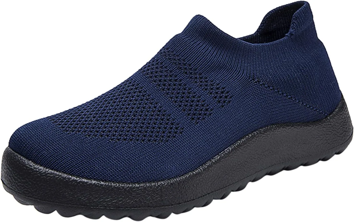 Womens Non Slip Work Shoes Slip On Water Resistant Tennis Shoes Men Mesh Ladies Casual Shoes High Top Sneakers Platform Tennis Shoe Loafers Shoe
