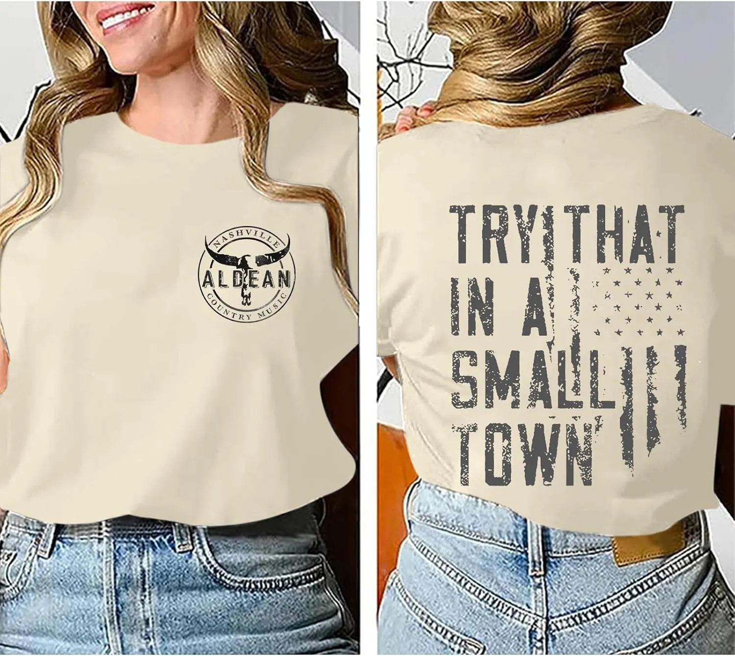 Womens Oversized Graphic Country Concert Tees Vintage Cowgirl Western Shirts Rock Band T Shirts Cotton Loose Fit