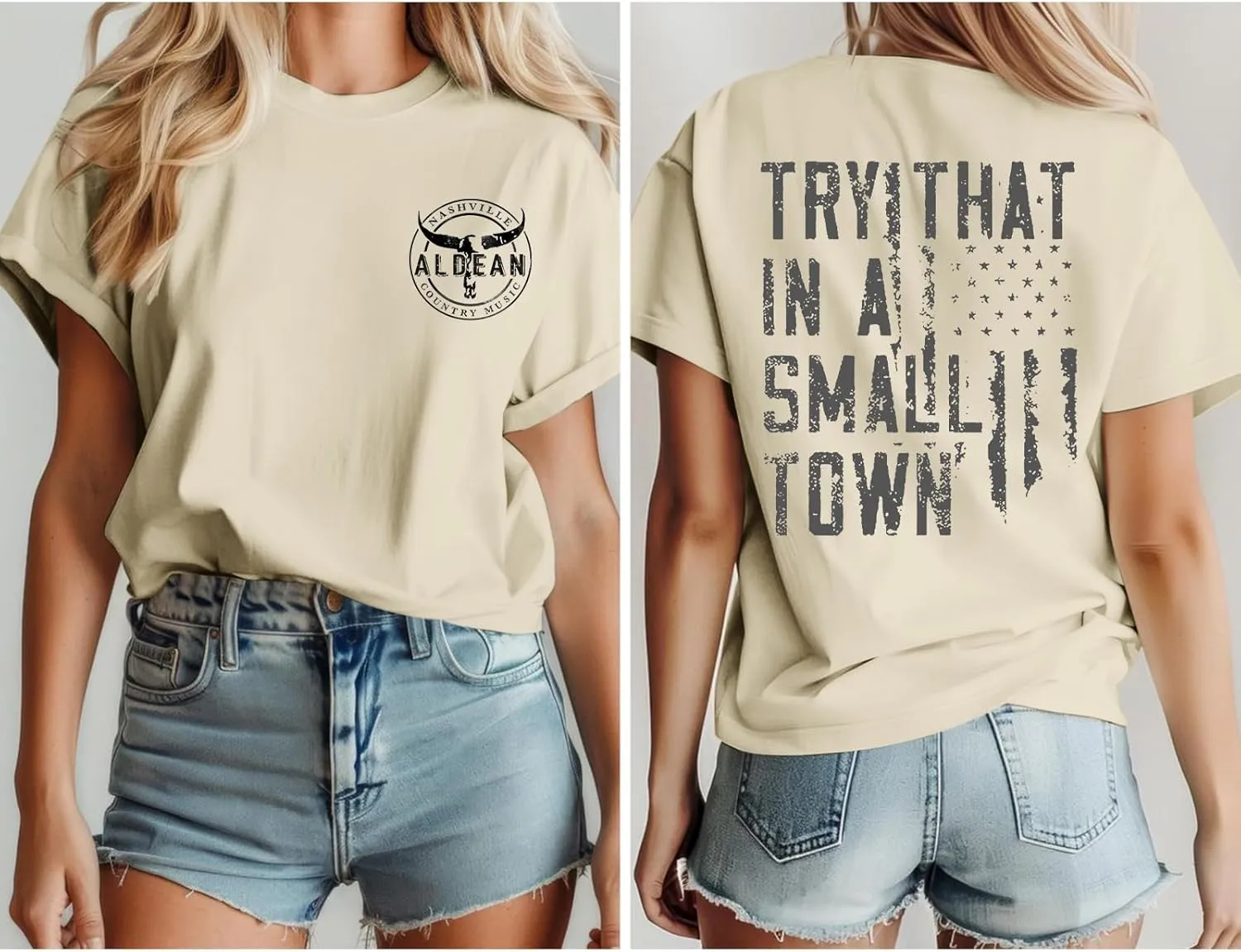 Womens Oversized Graphic Country Concert Tees Vintage Cowgirl Western Shirts Rock Band T Shirts Cotton Loose Fit