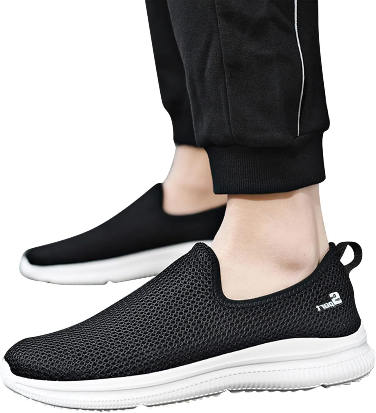 Women's Slip-on Shoes Wide Width Sneakers Hands Free Walking Shoes Women Comfortable Ladies Shoes Casual Fashion Sneakers 2025 Platform Tennis Shoe Trainers Shoe
