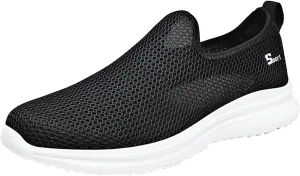 Women's Slip-on Shoes Wide Width Sneakers Hands Free Walking Shoes Women Comfortable Ladies Shoes Casual Fashion Sneakers 2025 Platform Tennis Shoe Trainers Shoe
