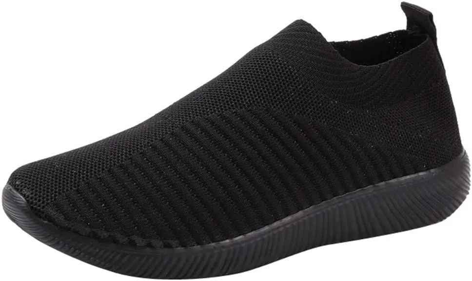 Women's Slip-on Shoes Wide Width Sneakers Hands Free Womens Tennis Shoes Cute Casual Tennis Shoes White Sneakers Slip On Tennis Shoe Loafers Dress Shoe