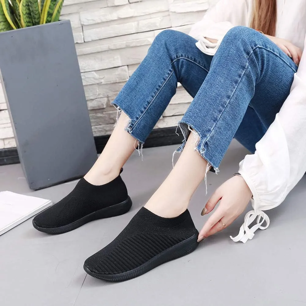 Women's Slip-on Shoes Wide Width Sneakers Hands Free Womens Tennis Shoes Cute Casual Tennis Shoes White Sneakers Slip On Tennis Shoe Loafers Dress Shoe