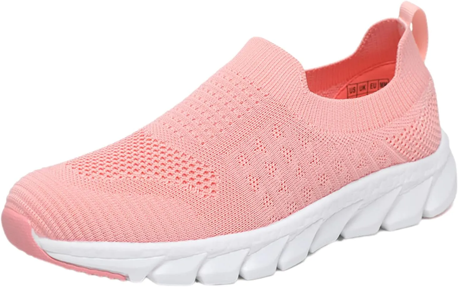 Women's Slip On Sneakers Lightweight Breathable Non Slip Work Shoes Women Walking Men's Casual Shoes Walking Sneakers White Tennis Shoe White Loafers