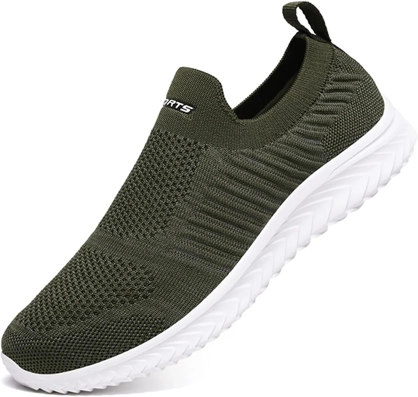 Womens Slip on Walking Shoes Comfort Lightweight Non Slip Work Shoes Women Jogging Men's Shoes Casual Men's Fashion Sneakers Slip On Tennis Shoe Loafers Casual Slip On