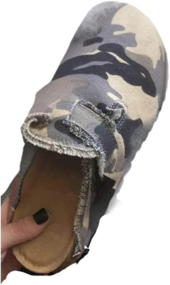 Women’s Vintage Canvas Loafer Army / 6 (Camo, 6)