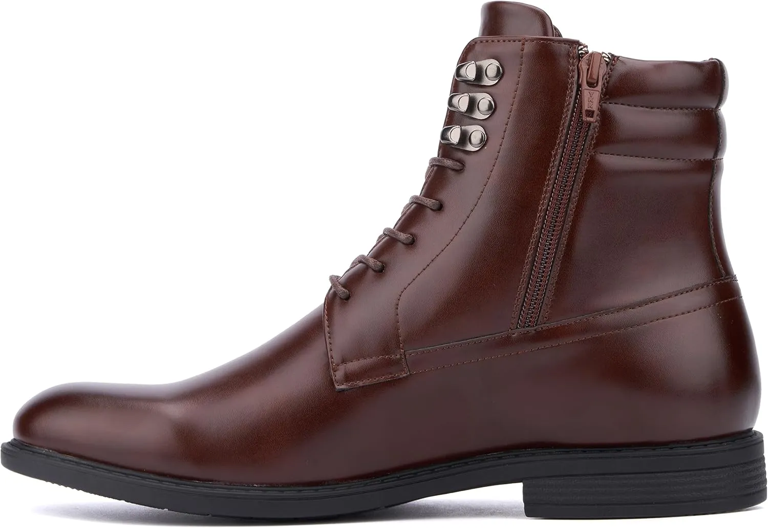 X RAY Mens Braylon Dress, Round Toe Boots, Nylon Mesh Lining, Thermoplastic Rubber Outsole