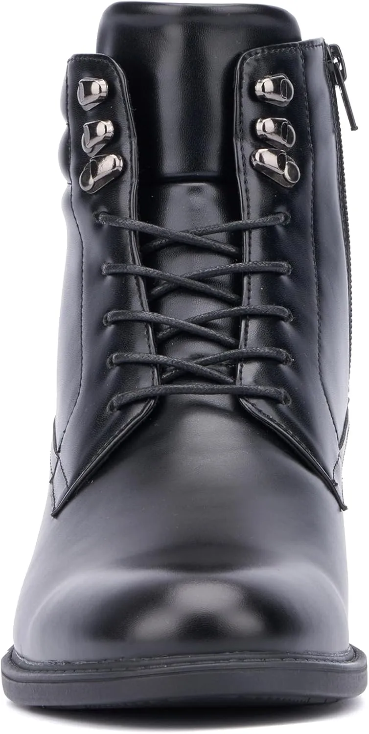 X RAY Mens Braylon Dress, Round Toe Boots, Nylon Mesh Lining, Thermoplastic Rubber Outsole