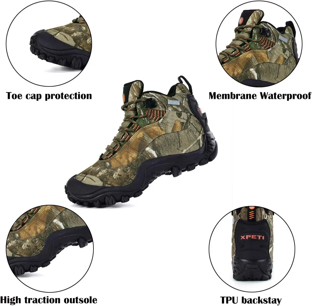 XPETI Men's Thermator Low-Top Waterproof Hiking Outdoor Boots