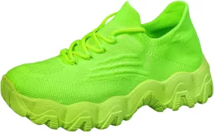 ZSpzx Women's Comfortable Breathable Knitted Sneakers, 2025 Summer Lace Up Low Top Slip On Sneakers, Casual Walking Shoes for Women,Lightweight Mesh Running Shoes,Women's Mesh Orthopedic Sneakers
